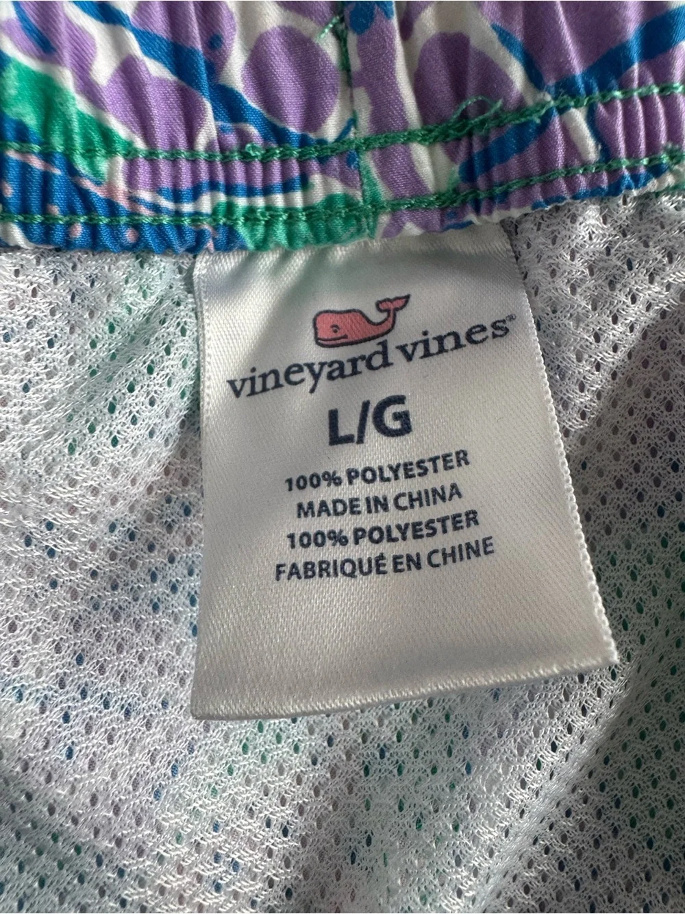 Vineyard Vines Men’s Swim Trunks — Teal, Purple, Pink